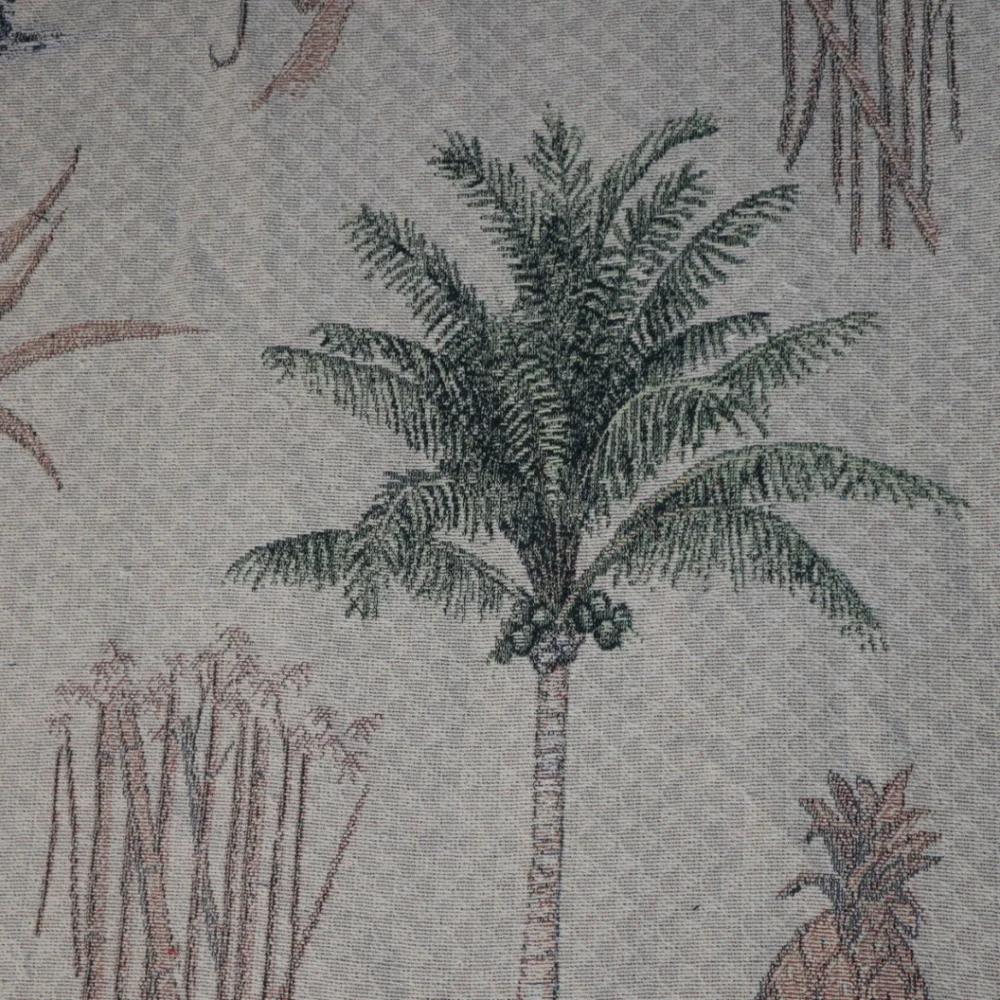 Palm Trees and Pineapples Tapestry‎ Throw